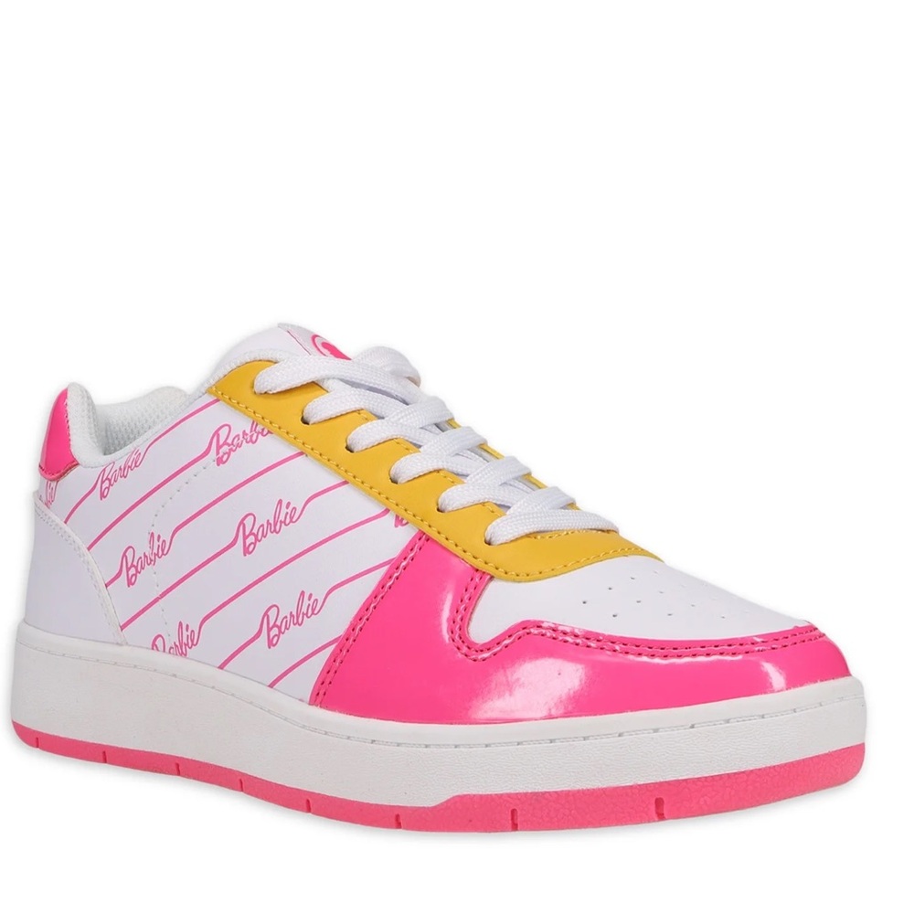 Barbie by Mattel Women's Casual Court Sneaker Shoe